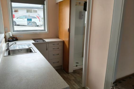 2-Bedroom Family Unit - kitchenette and bathroom